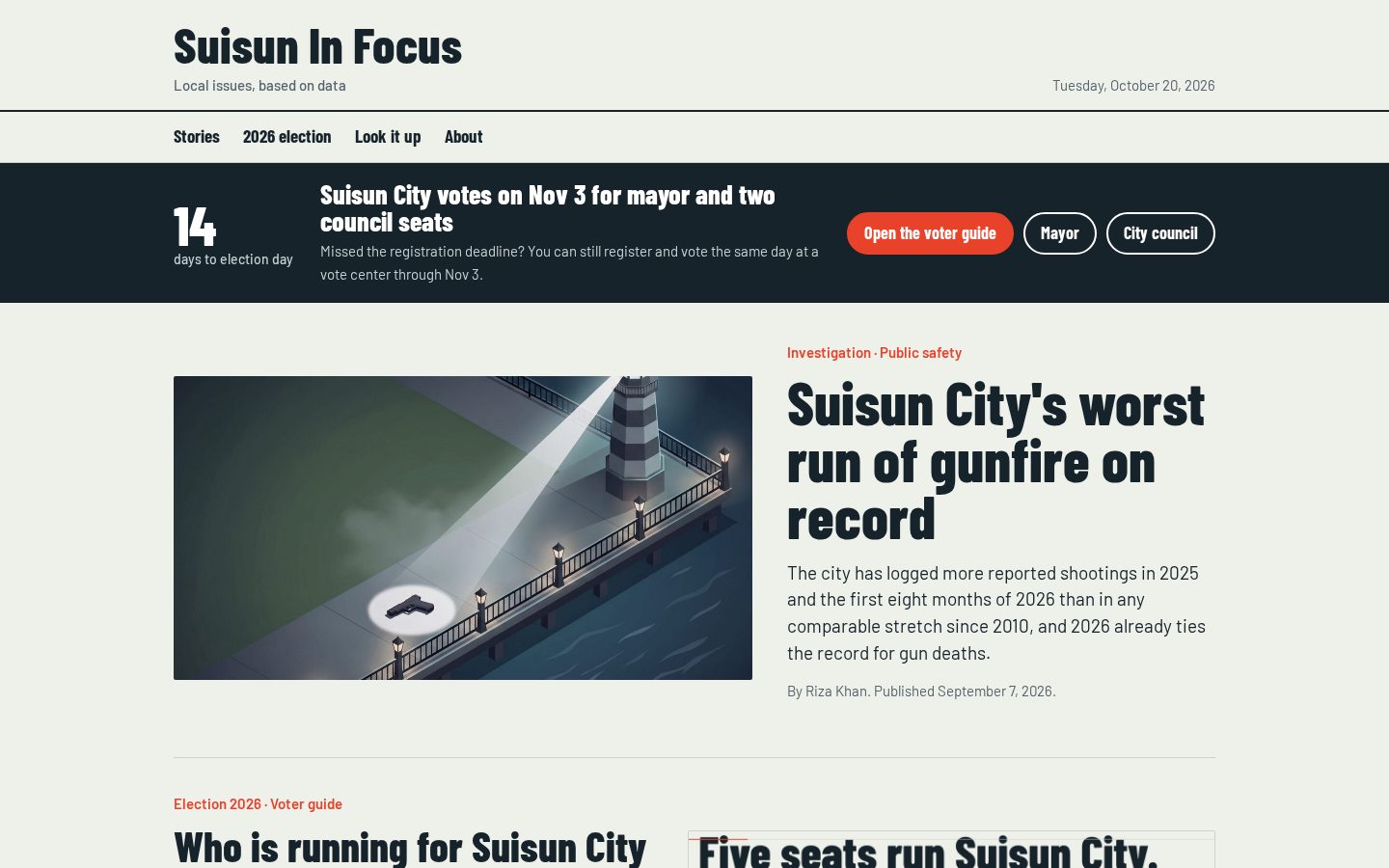 Independent civic news site